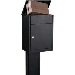 Allux 500 Pakkepostkasse, Sort, Ruko Lås 6 Allux 500 Pakkepostkasse, Sort, Ruko Lås -Tuin- En Buitengereedschap allux 500 pakkepostkasse sort ruko las 3