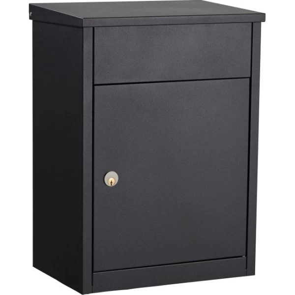 Allux 500 Pakkepostkasse, Sort, Ruko Lås 1 Allux 500 Pakkepostkasse, Sort, Ruko Lås