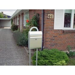 Allux 5000 Postkasse, Galvaniseret -Tuin- En Buitengereedschap allux 5000 postkasse galvaniseret 4