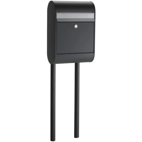 Allux 5000 Postkasse, Sort 2 Allux 5000 Postkasse, Sort - Billede 2