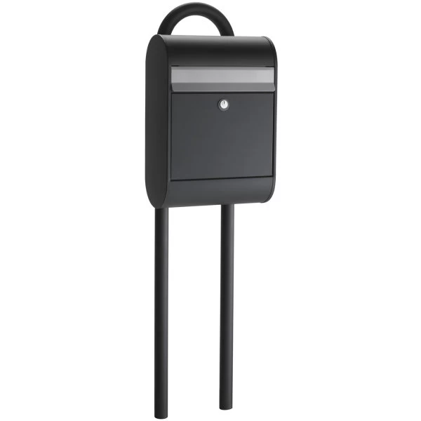 Allux 5000 Postkasse, Sort 3 Allux 5000 Postkasse, Sort - Billede 3