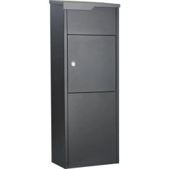 Allux 650 Pakkepostkasse, Antracit