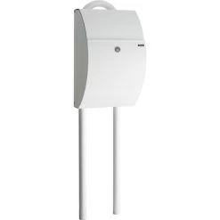 Allux 7000 Postkasse, Hvid -Tuin- En Buitengereedschap allux 7000 postkasse hvid 3