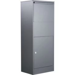 Allux 800 Large Pakkepostkasse, Antracit