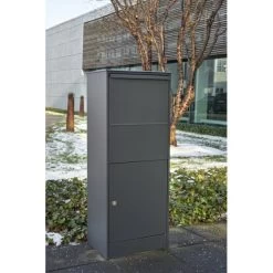 Allux 800 Large Pakkepostkasse, Antracit -Tuin- En Buitengereedschap allux 800 large pakkepostkasse antracit 4