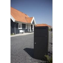 Allux 800 Pakkepostkasse, Sort -Tuin- En Buitengereedschap allux 800 pakkepostkasse sort 5