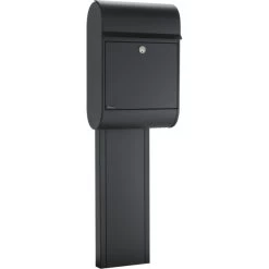 Allux 8900 Postkasse, Sort -Tuin- En Buitengereedschap allux 8900 postkasse sort 3