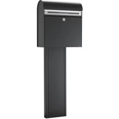 Allux KS200 Postkasse, Sort -Tuin- En Buitengereedschap allux ks200 postkasse sort 3