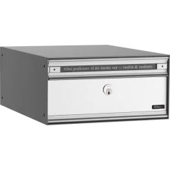Allux PC1 Systempostkasse, Alu Front