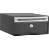 Allux PC1 Systempostkasse, Antracit Stål, Front
