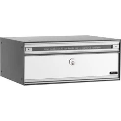 Allux PC2 Systempostkasse, Alu, Gennenmg. Udtag