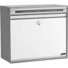 Allux SC135 Systempostkasse, Alu/hvid
