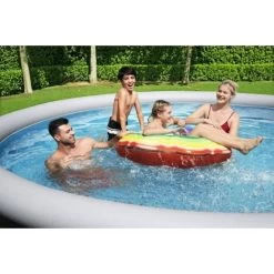 Bestway Fast Set Pool 396 X 84cm, 7340 L, Antracit 5 Bestway Fast Set Pool 396 X 84cm, 7340 L, Antracit -Tuin- En Buitengereedschap bestway fast set pool 396 x 84cm 7340 l antracit 3