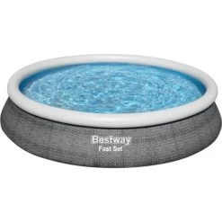 Bestway Fast Set Pool, Ø457cm, 9.677 L, Antracit