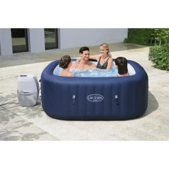 Bestway Hawaii Airjet Lay-Z Spa 180x180 Cm 4-6pers -Tuin- En Buitengereedschap bestway hawaii airjet layz spa 180x180 cm 46pers 9