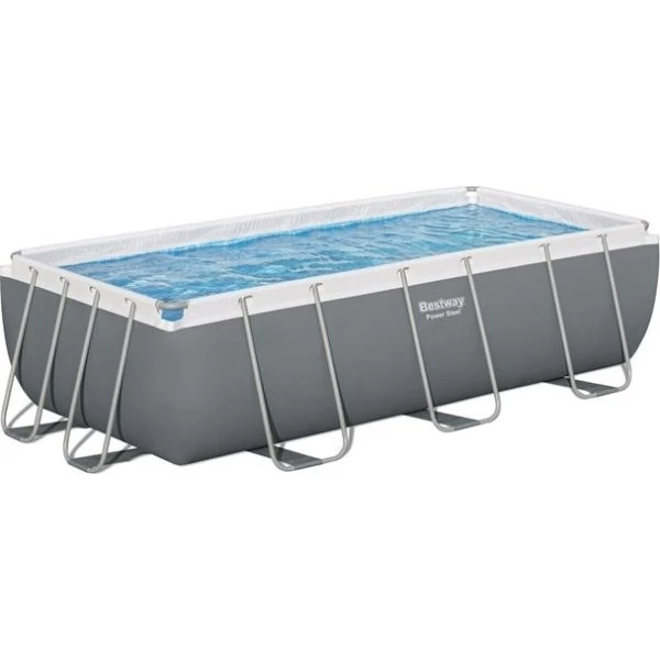 Bestway Power Steel Pool, 4.04 X 2.01 X 1m, 6478L 1 Bestway Power Steel Pool, 4.04 X 2.01 X 1m, 6478L