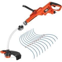 Black & Decker Græstrimmer, Elektrisk, 800w, 33 Cm -Tuin- En Buitengereedschap black decker grastrimmer elektrisk 800w 33 cm 02