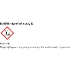 BONUS MyreVæk Spray 1L -Tuin- En Buitengereedschap bonus myrevak spray 1l 2