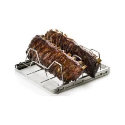 Dangrill Foldbar Spareribsholder -Tuin- En Buitengereedschap dangrill foldbar spareribsholder 3