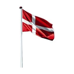 Dano Mast Flagstang M/ Vippe Og Montering, 12 M