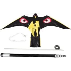 No Name Fugleskræmmer Sæt - 10 Meter Teleskopstang Og Fugl