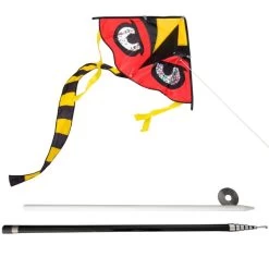 No Name Fugleskræmmer Sæt - 4 Meter Teleskopstang Og Fugl