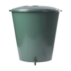 Grouw Regnvandstønde, 210 Liter, Inkl. Tappehane