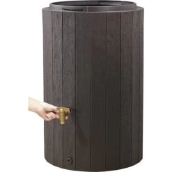 Grouw Regnvandstønde, 220 L, Inkl. Tappehane -Tuin- En Buitengereedschap grouw regnvandstonde 220 l inkl tappehane 3