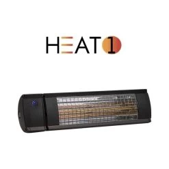 HEAT1 Eco High-line 1500W, Sort