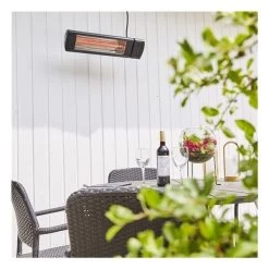 HEAT1 Eco High-line 2000W, Antracit -Tuin- En Buitengereedschap heat1 eco highline 2000w antracit 10