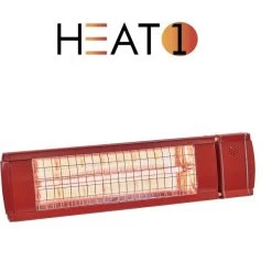 HEAT1 Eco High-line 2000W, Rød