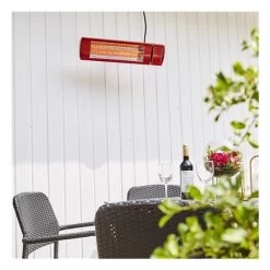 HEAT1 Eco High-line 2000W, Rød -Tuin- En Buitengereedschap heat1 eco highline 2000w rod 6