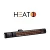 HEAT1 Eco High-line 2000W, Slimline, Sort