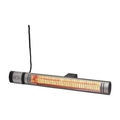 HEAT1 Eco High-line 2000W, Slimline, Titanium -Tuin- En Buitengereedschap heat1 eco highline 2000w slimline titanium 10