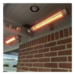 HEAT1 Eco High-line 2000W, Slimline, Titanium -Tuin- En Buitengereedschap heat1 eco highline 2000w slimline titanium 11