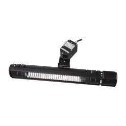 HEAT1 Eco Plus-line 2000W, Oscillerende, Sort