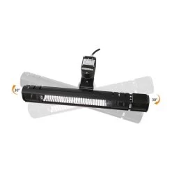 HEAT1 Eco Plus-line 2000W, Oscillerende, Sort -Tuin- En Buitengereedschap heat1 eco plusline 2000w oscillerende sort 3