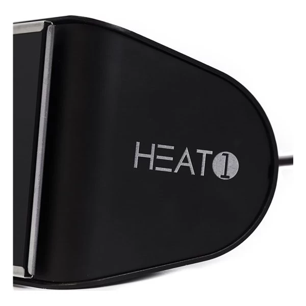 HEAT1 Eco Pro-line 2000W, Glasfront, Sort 10 HEAT1 Eco Pro-line 2000W, Glasfront, Sort - Billede 10