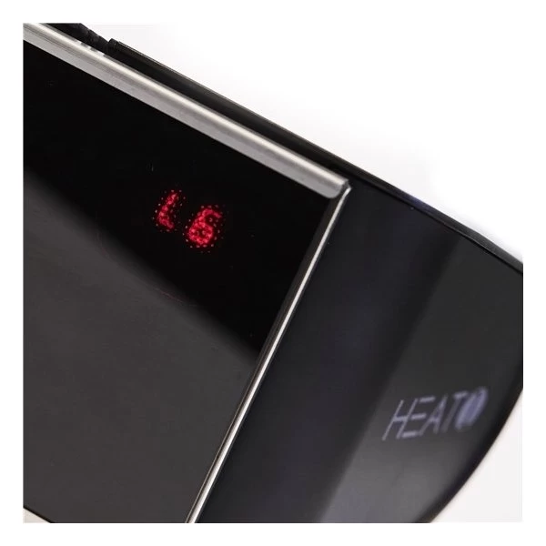 HEAT1 Eco Pro-line 2000W, Glasfront, Sort 14 HEAT1 Eco Pro-line 2000W, Glasfront, Sort - Billede 14