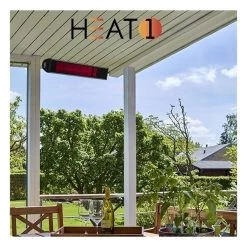 HEAT1 Eco Pro-line 2000W, Glasfront, Sort 29 HEAT1 Eco Pro-line 2000W, Glasfront, Sort -Tuin- En Buitengereedschap heat1 eco proline 2000w glasfront sort 9