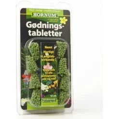 HORNUM Gødningstabletter, 10 Stk.