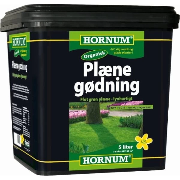 Hornum Plænegødning 5 Liter 1 Hornum Plænegødning 5 Liter