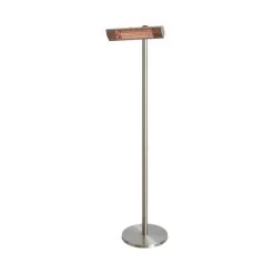 HORTUS Terrassevarmer Gulvmodel, 1500 W, Sølv