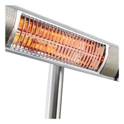 HORTUS Terrassevarmer Gulvmodel, 3-trin, Sølv -Tuin- En Buitengereedschap hortus terrassevarmer gulvmodel 3trin solv 4