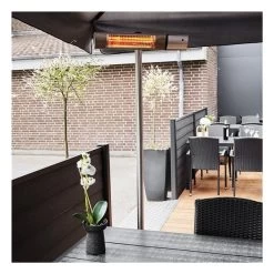 HORTUS Terrassevarmer Gulvmodel, 3-trin, Sølv -Tuin- En Buitengereedschap hortus terrassevarmer gulvmodel 3trin solv 7