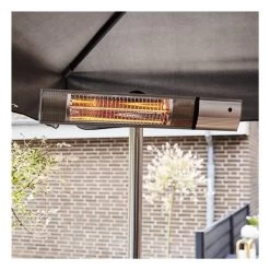 HORTUS Terrassevarmer Gulvmodel, 3-trin, Sølv -Tuin- En Buitengereedschap hortus terrassevarmer gulvmodel 3trin solv 8