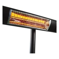 HORTUS Terrassevarmer Gulvmodel, 3-trin, Sort -Tuin- En Buitengereedschap hortus terrassevarmer gulvmodel 3trin sort 4