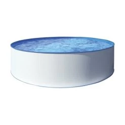 Swim & Fun Kreta Pool XL, Ø360x120cm, Hvid, 10.800L