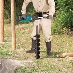 Makita Pæleboremaskine 40V -Tuin- En Buitengereedschap makita paleboremaskine 40v 10