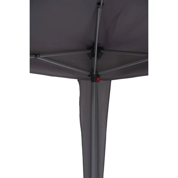 Pavillon 3x3 M, Easy Up, Grå 4 Pavillon 3x3 M, Easy Up, Grå - Billede 4